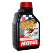 МOTUL Snow Power 4T 100% Synt.Ester, 0W40, ,для 4-хтактных, синтетика, 1л, Франция