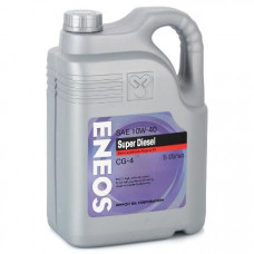 ЕNEOS Super Diesel, 10w-40, CG-4,  полусинтетика, 6л, Япония