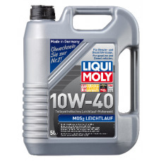 LIQUI MOLY Leichtlauf с MoS2, 10W/40,  полусинтетика, 4л, Германия