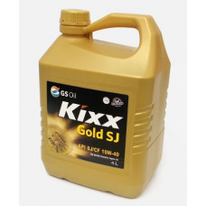 Kixx GOLD SJ, 10W40,  полусинтетика, 4л, Корея