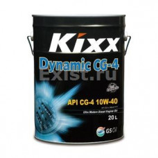 Kixx HD (DYNAMIC), DIESEL, 10W40, CG-4,  полусинтетика, 20л, Корея