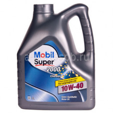 Mobil Super 2000 X1, 10W40, полусинтетика, 4л, EU