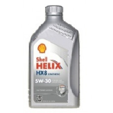 SHELL HELIX HX8, 5w-30, SL/CF,  синтетика, 1л, Финляндия