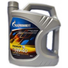 Gazpromneft Premium N, 5W-40, SN/CF, синтетика, 4л, Россия