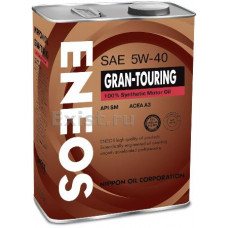 ЕNEOS Gran Tourring 100%, 5w-40, SM,  синтетика, 4л, Япония