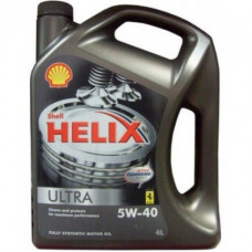 SHELL HELIX Ultra L, 5w-40, SM/CF,  синтетика, 4л, Финляндия