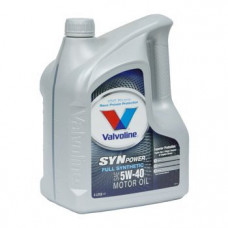 Valvoline SynPower, 5W40, моторное масло, синтетика,4л, Нидерланды