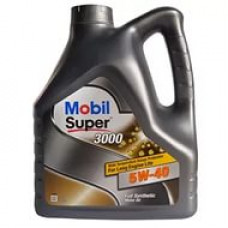 Mobil Super 3000 X1, 5W40,  синтетика, 4л