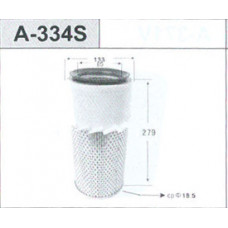 Topfils, Фильтр воздушный,  A-334S, Корея
