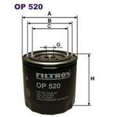 FILTRON, Фильтр масляный, OP520/(W920/21)/ (ВАЗ), Германия