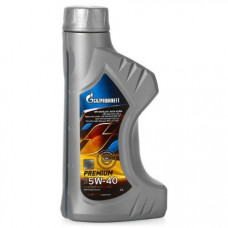 Gazpromneft Premium L, 5W-40, SL/CF,  полусинтетика, 1л, Россия