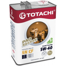 TOTACHI Grand Touring, 5W-40, SN, синтетика, 4л, Япония