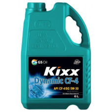 Kixx HD, 5W30, CF-4, DIESEL, (DYNAMIC), полусинтетика, 6л, Корея