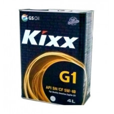 Kixx Synthetic, G1, 5W40, SN/CF,  синтетика, 4л, Корея