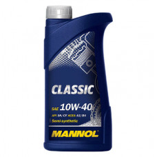 Mannol, 10w-40 Classic SN, полусинтетика, 1л, EU