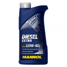 Mannol, 10w-40 Diesel Extra CH-4/SL, полусинтетика, 1л, EU