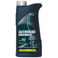 МАNNOL 2T Outboard Universal Minera TC-W2, для 2-хтактных, минеральное,1л, Германия