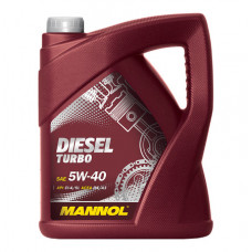 Mannol, 5w-40 Diesel Turbo CI-4/SL,  полусинтетика, 5л, EU