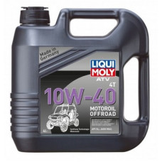 LIQUI MOLY,  ATV 4T Motoroil 10W-40 (HC-синтетическое) для квадроциклов,7541, 4л, Германия