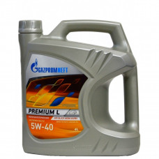 Gazpromneft Premium L, 5W-40, SL/CF, полусинтетика, 4л, Россия