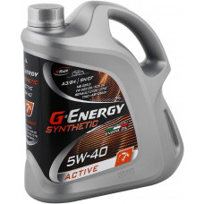 G-Energy Synthetic Active, SN/CF, синтетика, 4л, Россия