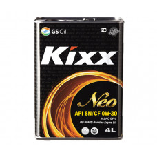 Kixx G1, 0W-30 SN (NEO), моторное масло,  синтетика, 4л, Корея