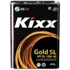 Kixx GOLD SL, 10W40,  полусинтетика, 4л, Корея