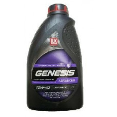 Лукойл Genesis Advanced, 10w40, SN/CF, моторное масло, полусинтетика, 1л,, Россия