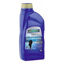 Ravenol Outboardoel 2T Mineral, для 2-хтактных, минеральное,1л, Германия