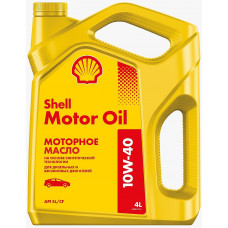 SHELL Motor Oil, 10w-40 SL/CF, полусинтетика, 4л, Финляндия