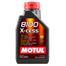 МOTUL 8100  X-Cess, 5w-40,  синтетика, 1л, Франция