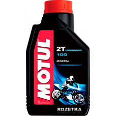 МOTUL 100 Motomix 2Т, для 2-хтактных, 1л, Франция