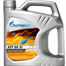 Gazpromneft ATF DX-III (масло для АКПП) 4л. Россия