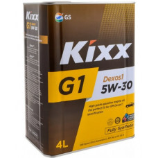 Kixx Synthetic, G1, 5W30, SN/CF,  синтетика, 4л, Корея