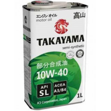 TAKAYAMA, 10w-40 SN, A3/B4, полусинтетика, 1л, Япония