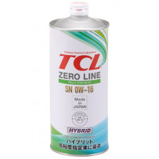 TCL Zero Line, 0W16, API SN/GF-5, моторное масло, синтетика, 1л, Япония