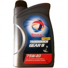 TOTAL, Trans.Gear 8, 75W80, GL-4, масло трансмиссионное, 1л, Франция