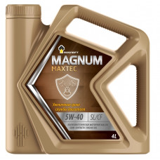 Роснефть Magnum Coldtec, 5w40 SМ/CF, синтетика, 4л, Россия