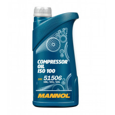 Mannol, Compressor Oil, ISO100, компрессорное масло /DIN 51506/ 1л,