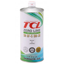 TCL Zero Line, 0W30, API SN/GF-5, моторное масло, синтетика, 1л, Япония