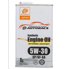 AUTOBACS 5w-30, Engine oil, SP/GF-6A синтетика, 1л , Сингапур