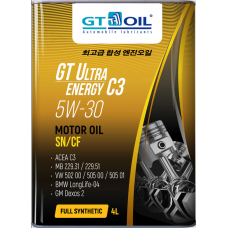 GT Ultra Energy C3 5w30, SN/CF-5 синтетика 4л Корея