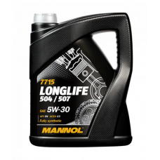 Mannol 5w-30, LONGLIFE SN/C3, 504/507 син, 4л,