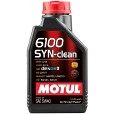 МOTUL 6100 Syn-clean, 5w-40, 1л, Франция