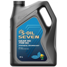 S-OIL 75w-90 GEAR HD GL-5, 4л,