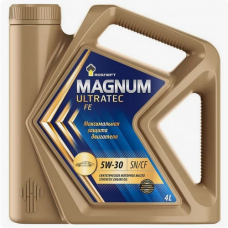 Роснефть Magnum Ultratec 5w30 FE, синтетика, 4л, Россия