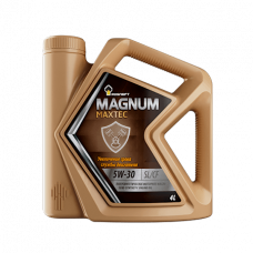 Роснефть Magnum Maxtec 5w30 API SL/CF, п/син, 4л, Россия