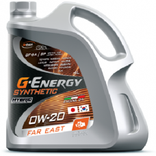 G-Energy Far East, Synthetic 0w-20, SN /ILSAC GF-5, мотроное масло, синтетика, 4л, Россия