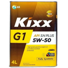 Kixx Synthetic, G1, 5W50, SP, синтетика, 4л, Корея