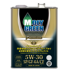 MOLY GREEN 0W30 Premium SP/GF-6A/CF(PAO) синтетика 4л.